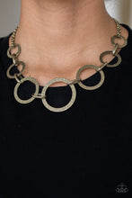 Load image into Gallery viewer, City Circus Brass Necklace
