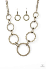 Load image into Gallery viewer, City Circus Brass Necklace
