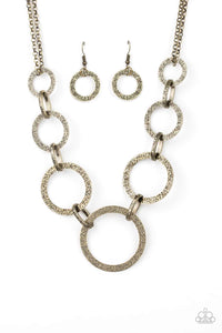 City Circus Brass Necklace