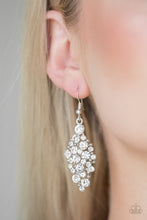 Load image into Gallery viewer, Cosmically Chic White Earring
