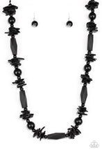 Load image into Gallery viewer, Cozumel Coast Black/ Blue Necklace
