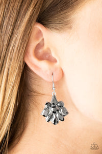 Fiercely Famous Silver/ White Earring