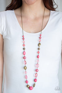 Secret Treasure Pink Necklace