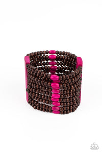 Tropical Trendsetter Pink Bracelet