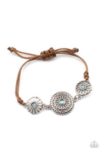 Load image into Gallery viewer, Bohemian Botany Blue Bracelet
