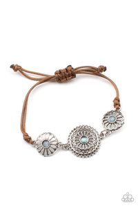 Bohemian Botany Blue Bracelet