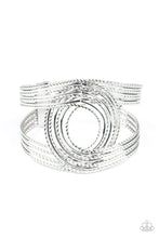 Load image into Gallery viewer, Rustic Coils Silver Bracelet
