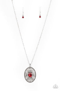 Sonata Swing Red Necklace