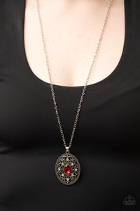 Sonata Swing Red Necklace