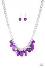 Load image into Gallery viewer, Treasure Shore Purple Necklace
