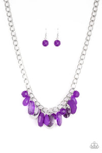 Treasure Shore Purple Necklace