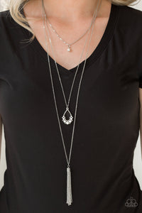 Be Fancy Multi/ White Necklace