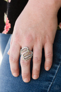 Make Waves Brass/ Brown/ Purple/ Silver Ring