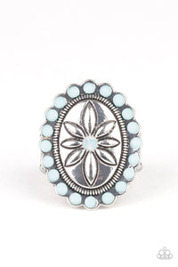 Garden Paradise Blue Ring