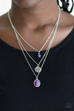 Cargar imagen en el visor de la galería, Southern Roots Purple Necklace
