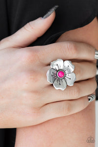 Boho Blossom Pink/ Purple/ Red Ring