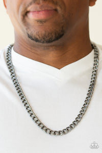 Full Court Black Men Necklace