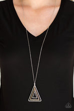 Load image into Gallery viewer, TRI Harder Silver Necklace
