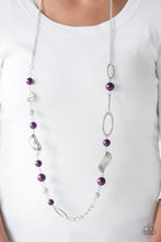 Load image into Gallery viewer, All About Me Purple Necklace
