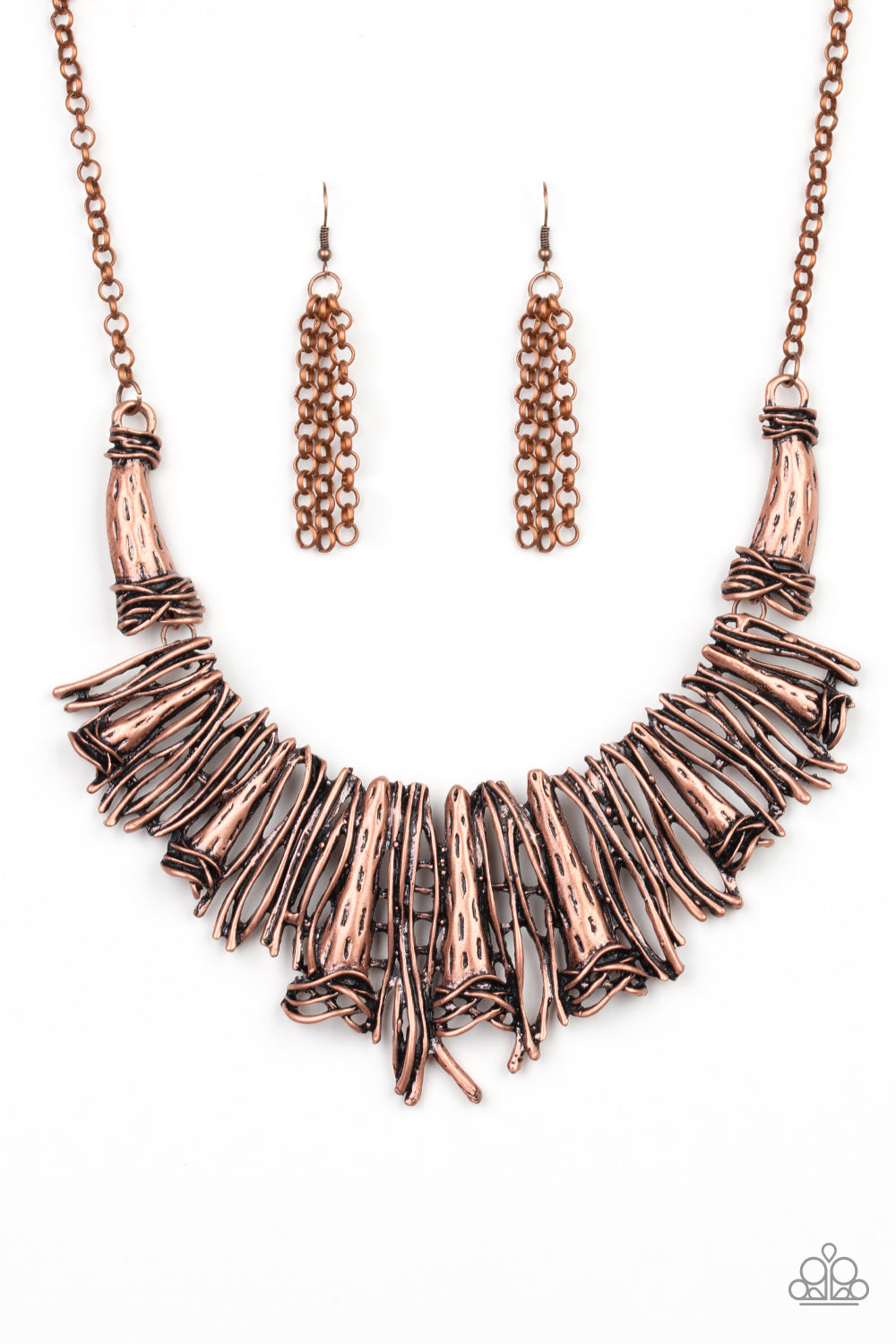 In The MANE-stream Copper Necklace