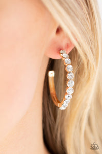 My Kind Of Shine Black/ Gold Earring