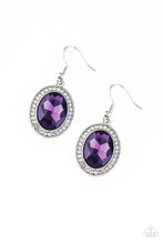 Load image into Gallery viewer, Only FAME In Town Purple Earring
