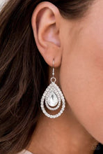 Load image into Gallery viewer, So The Story GLOWS White Earring
